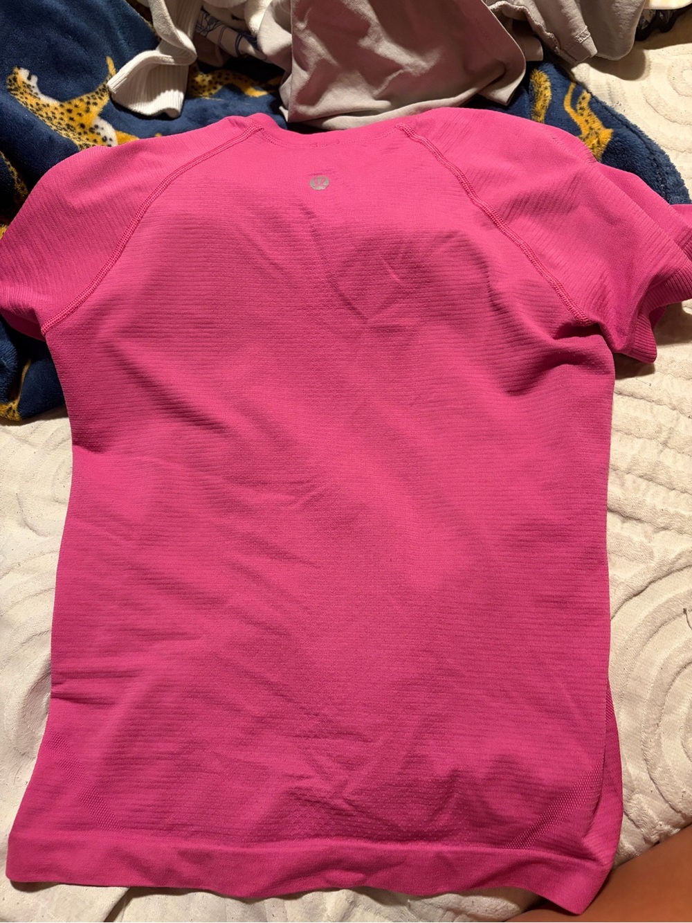 lululemon athletica Pink Short-Sleeve Performance Tee